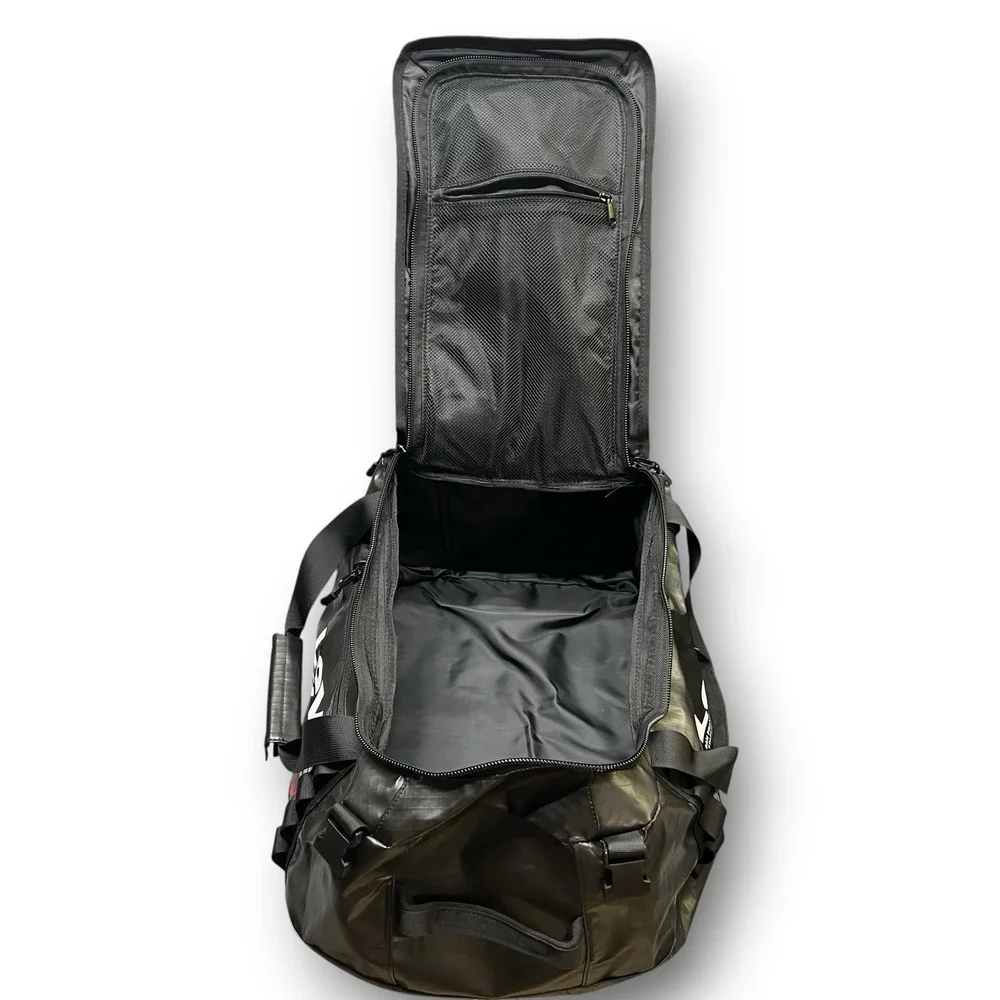 Levi's Waterproof Duffel Bag Weekender Gym Travel Carry On Black Backpack 18